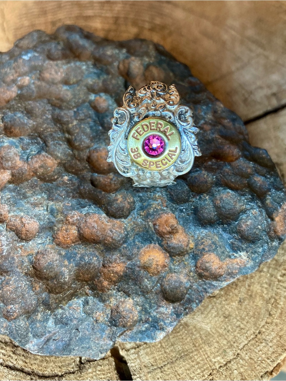 Ring, ammunitioncasing , size 9